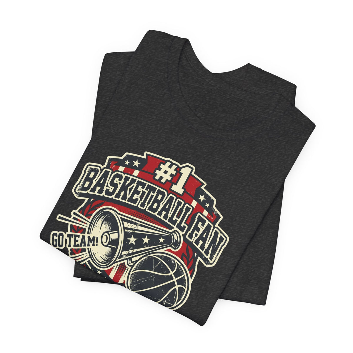#1 Basketball Fan T-Shirt | Vintage Sports Tee | Perfect Gift for Hoopers