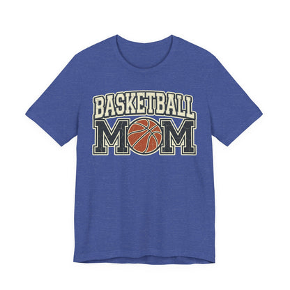 Basketball Mom Vintage Tee | Retro Ball Graphic T-Shirt | Perfect Gift for Hooper Parents