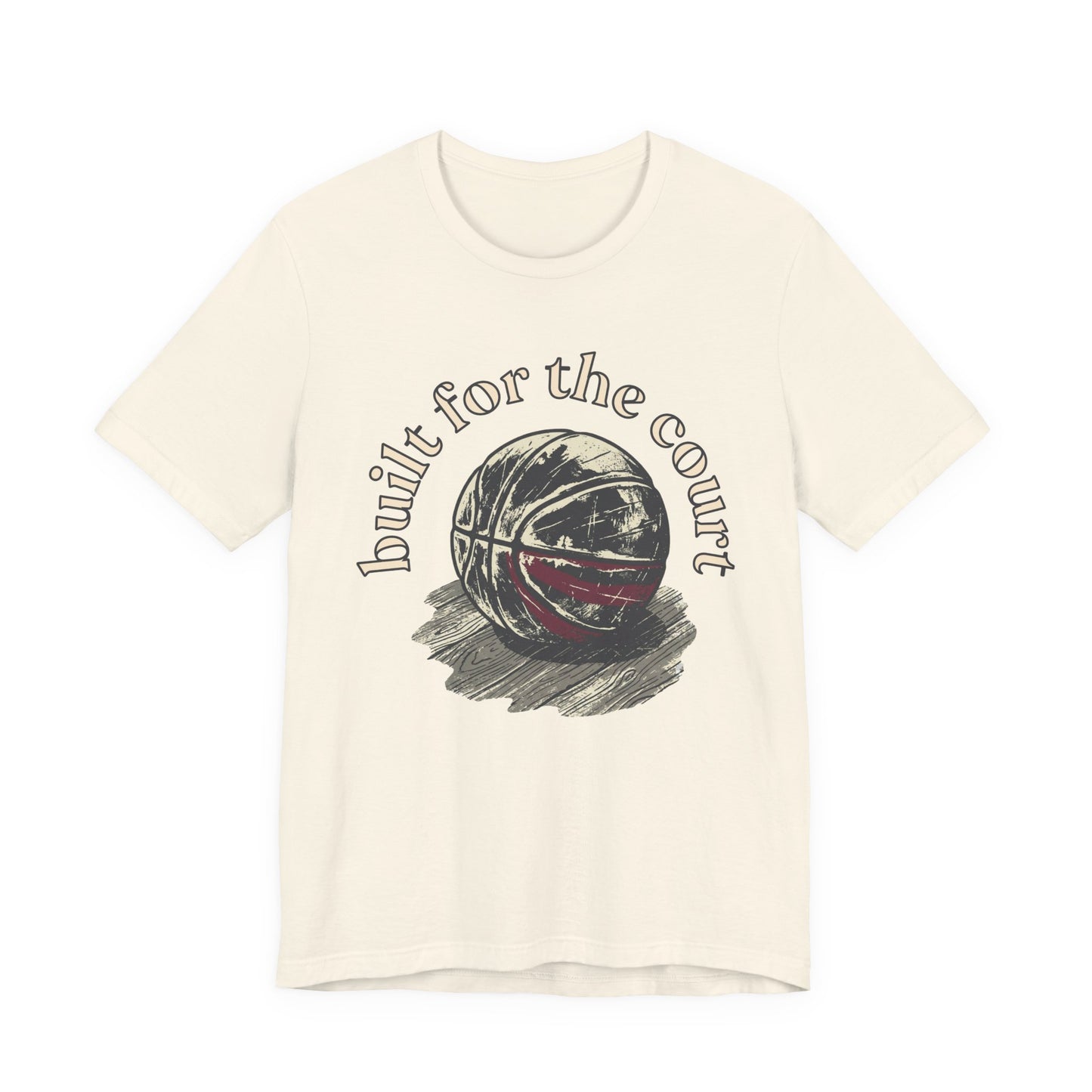 Built for the Court Basketball T-Shirt | Hooper Tee | Perfect Gift for Players