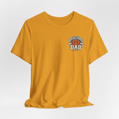 Basketball Dad Vintage T-Shirt | Coach Tee with Ball Graphic | Perfect Dad Gift