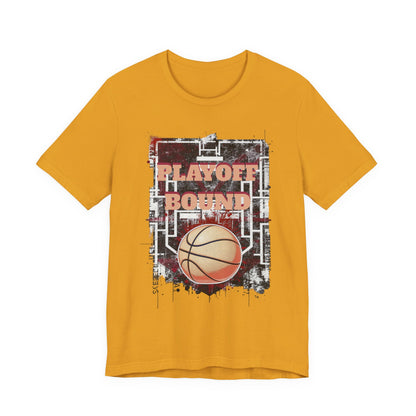 Playoff Bound Basketball T-Shirt | Gameday Court Tee | Perfect Gift for Hoopers
