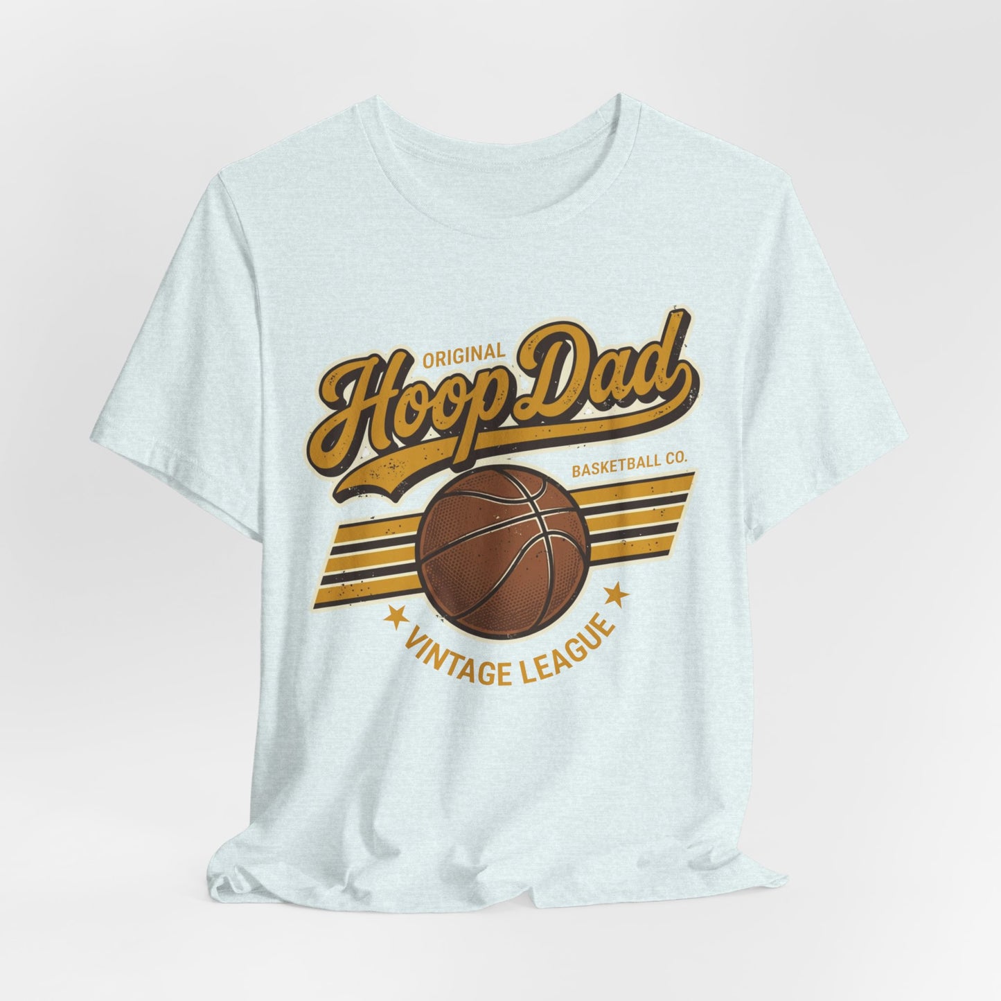 Original Hoop Dad Vintage League Basketball T-Shirt | Retro Tee | Perfektes Geschenk