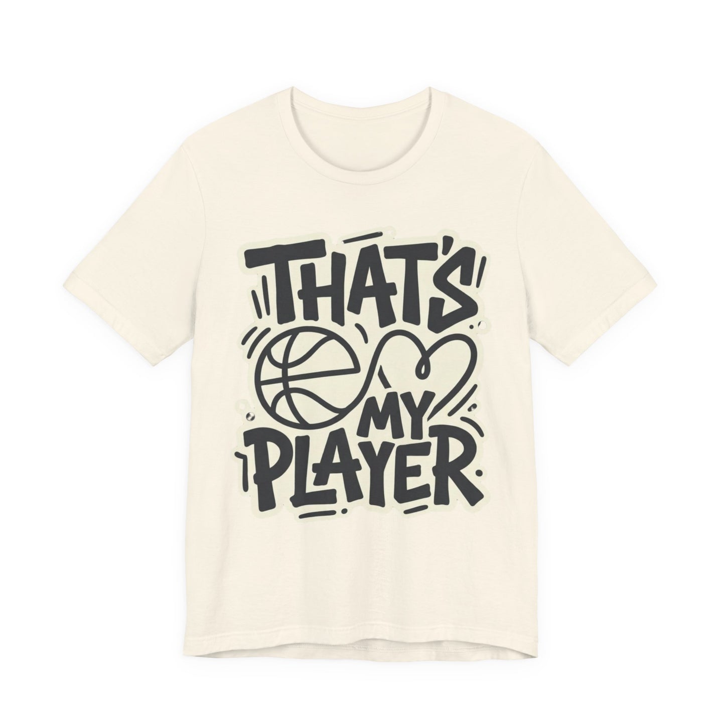 That's My Player Basketball T-Shirt | Stolzes Eltern Tee | Perfektes Geschenk