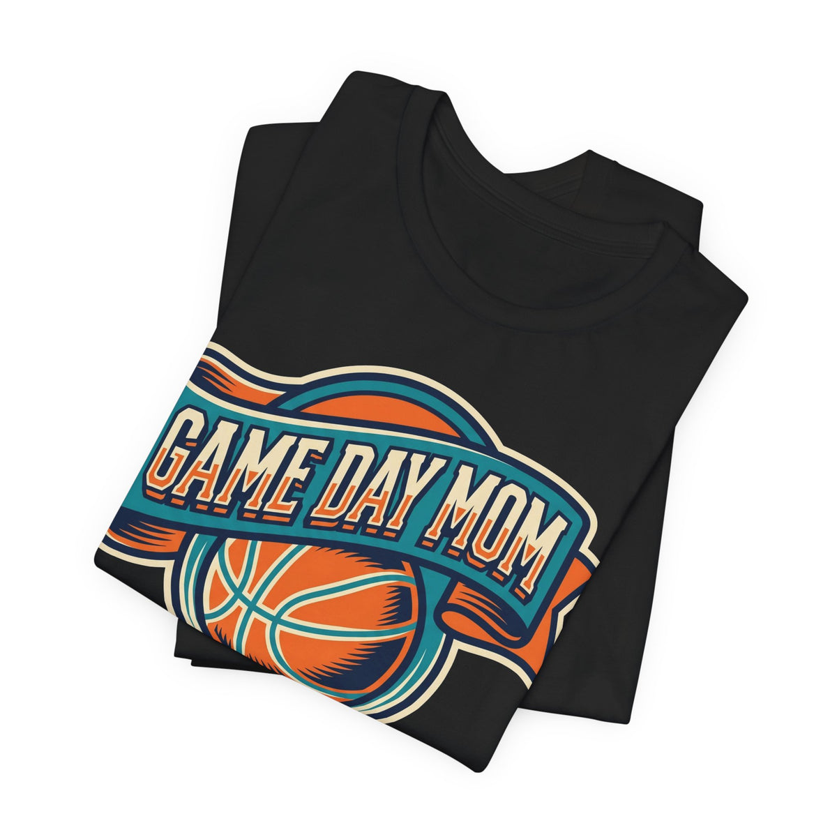 Game Day Mom Basketball T-Shirt | Vintage Sports Tee | Perfect Gift for Basketball Moms