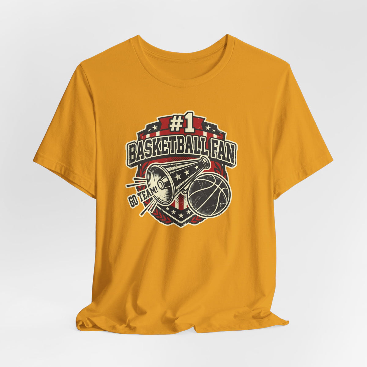 #1 Basketball Fan T-Shirt | Vintage Sports Tee | Perfect Gift for Hoopers