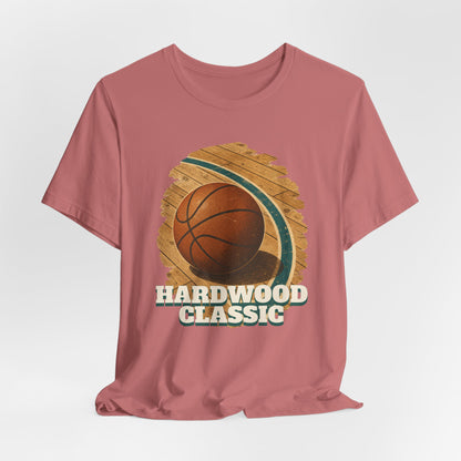 Hardwood Classic Basketball T-Shirt | Retro Court Tee | Vintage Hooper Gift