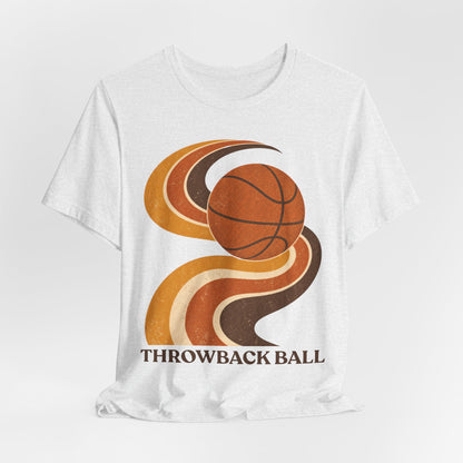 Retro Throwback Ball Basketball T-Shirt | Vintage Vibes Tee | Perfect Gift