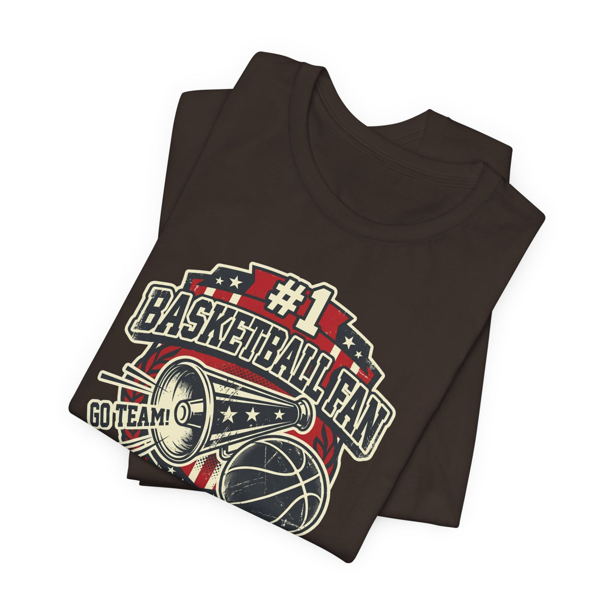 #1 Basketball Fan T-Shirt | Vintage Sports Tee | Perfect Gift for Hoopers