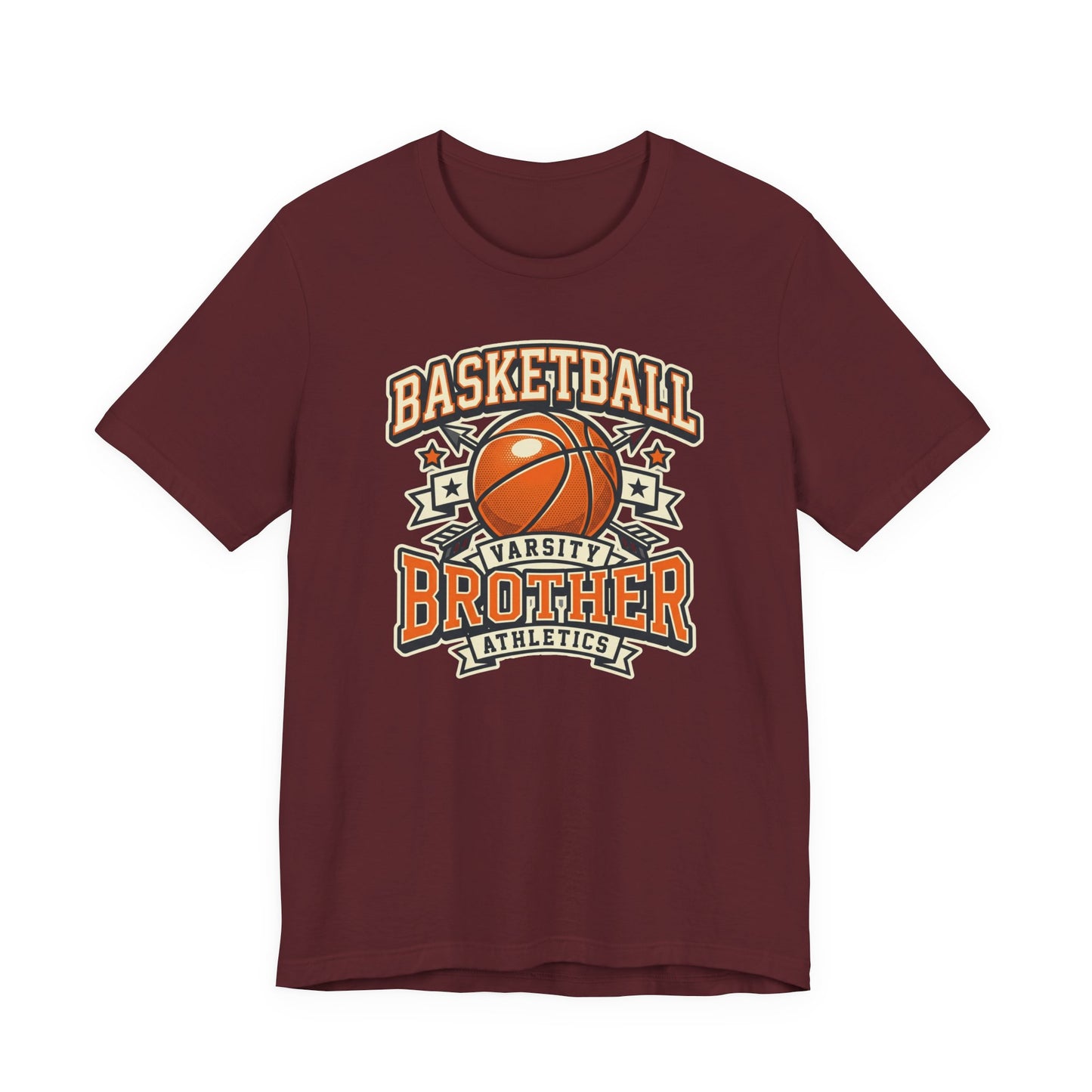 Basketball Varsity Brother Athletic T-Shirt | Familien Hooper Tee | Perfektes Geschenk