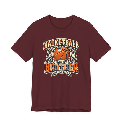 Basketball Varsity Brother Athletic T-Shirt | Family Hooper Tee | Perfect Gift for Players