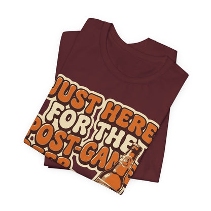Just Here For Postgame Beer Basketball T-Shirt | Funny Hooper Tee | Perfect Gift