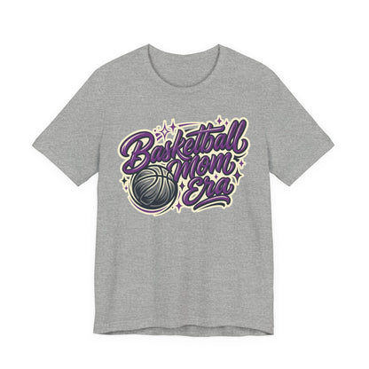Basketball Mom Era T-Shirt | Purple Retro Tee | Perfect Gift for Basketball Moms