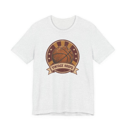 Vintage Hoops Basketball T-Shirt | Retro Distressed Tee | Perfect Gift for Hoopers