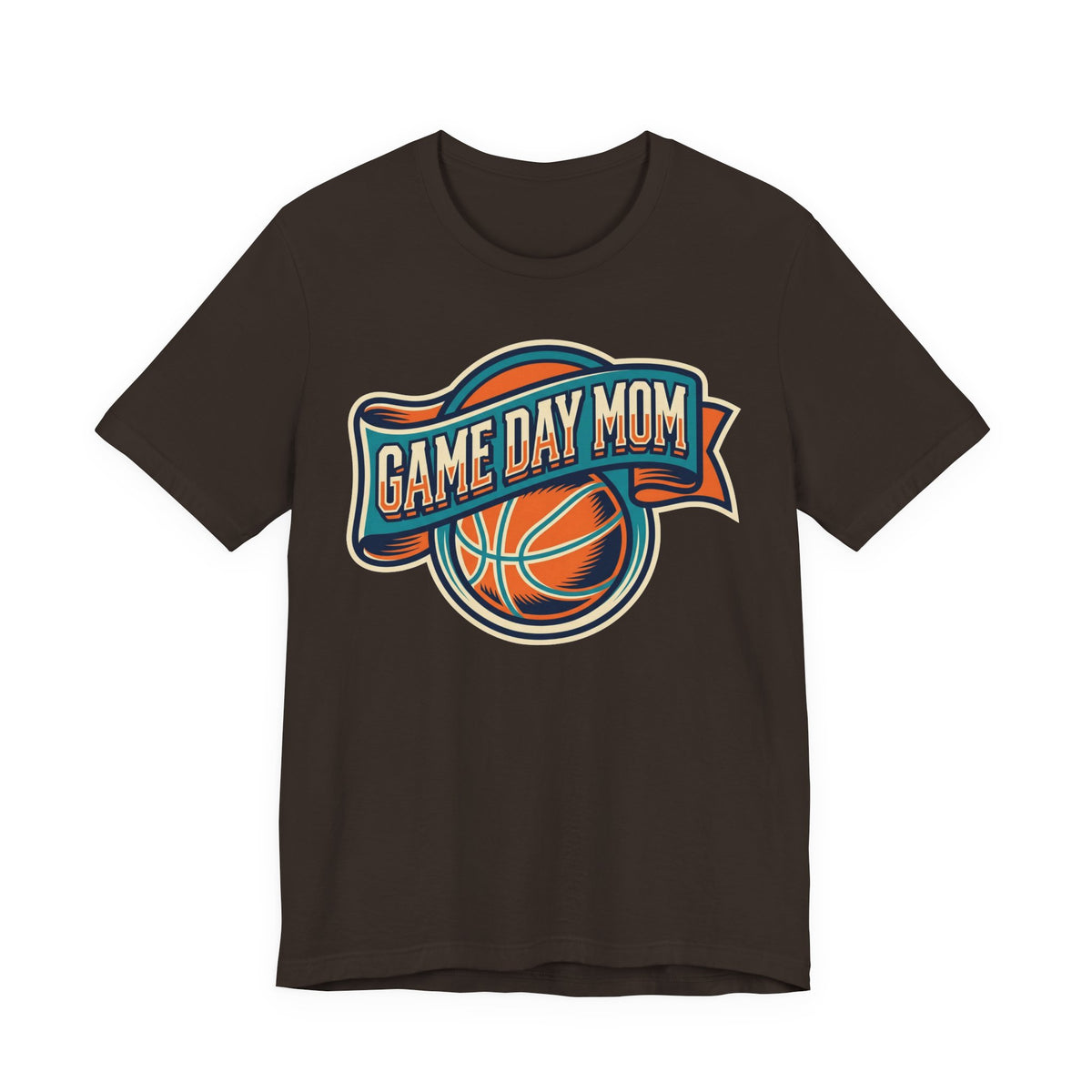 Game Day Mom Basketball T-Shirt | Vintage Sports Tee | Perfect Gift for Basketball Moms