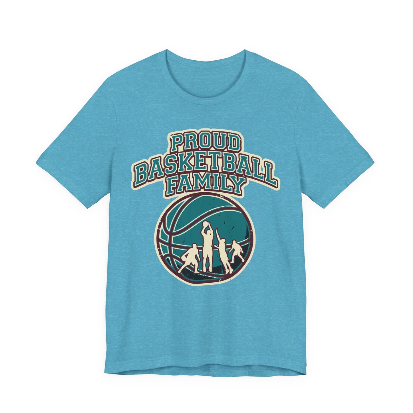 Proud Basketball Family T-Shirt | Vintage Hooper Tee | Perfektes Geschenk