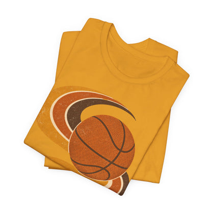 Retro Throwback Ball Basketball T-Shirt | Vintage Vibes Tee | Perfect Gift