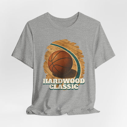 Hardwood Classic Basketball T-Shirt | Retro Court Tee | Vintage Hooper Gift