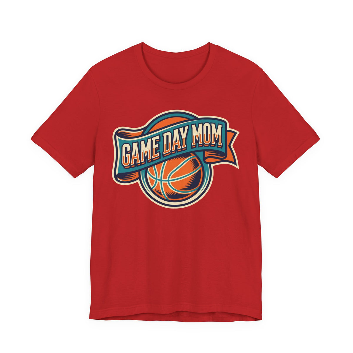 Game Day Mom Basketball T-Shirt | Vintage Sports Tee | Perfect Gift for Basketball Moms