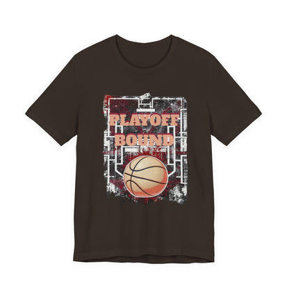 Playoff Bound Basketball T-Shirt | Gameday Court Tee | Perfect Gift for Hoopers