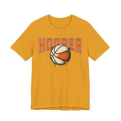 Hooper Basketball T-Shirt | Street Art Ball Tee | Perfect Gift for Players