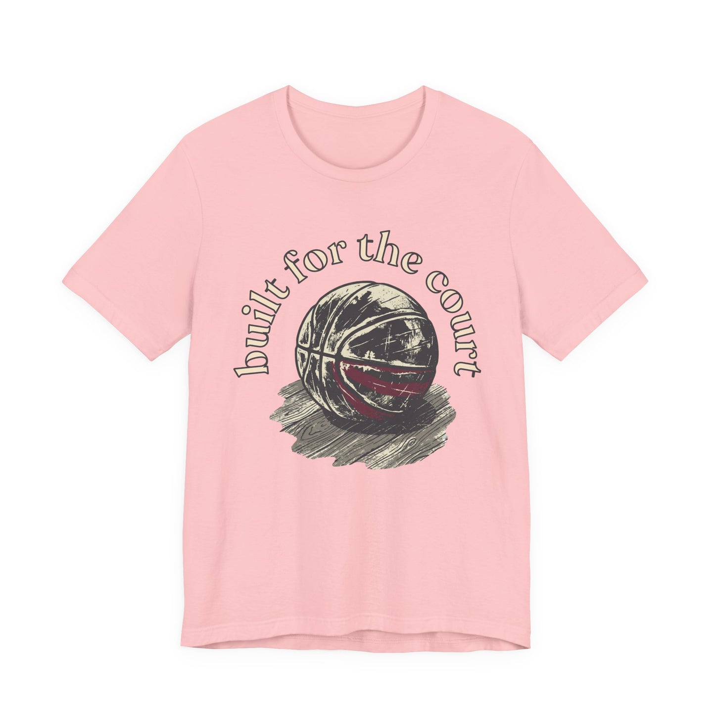 Built for the Court Basketball T-Shirt | Hooper Tee | Perfect Gift for Players