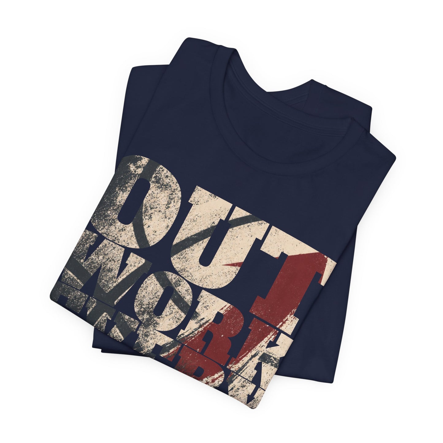 Outwork Everyone Basketball T-Shirt | Grind Motivations Tee | Gym-Geschenk