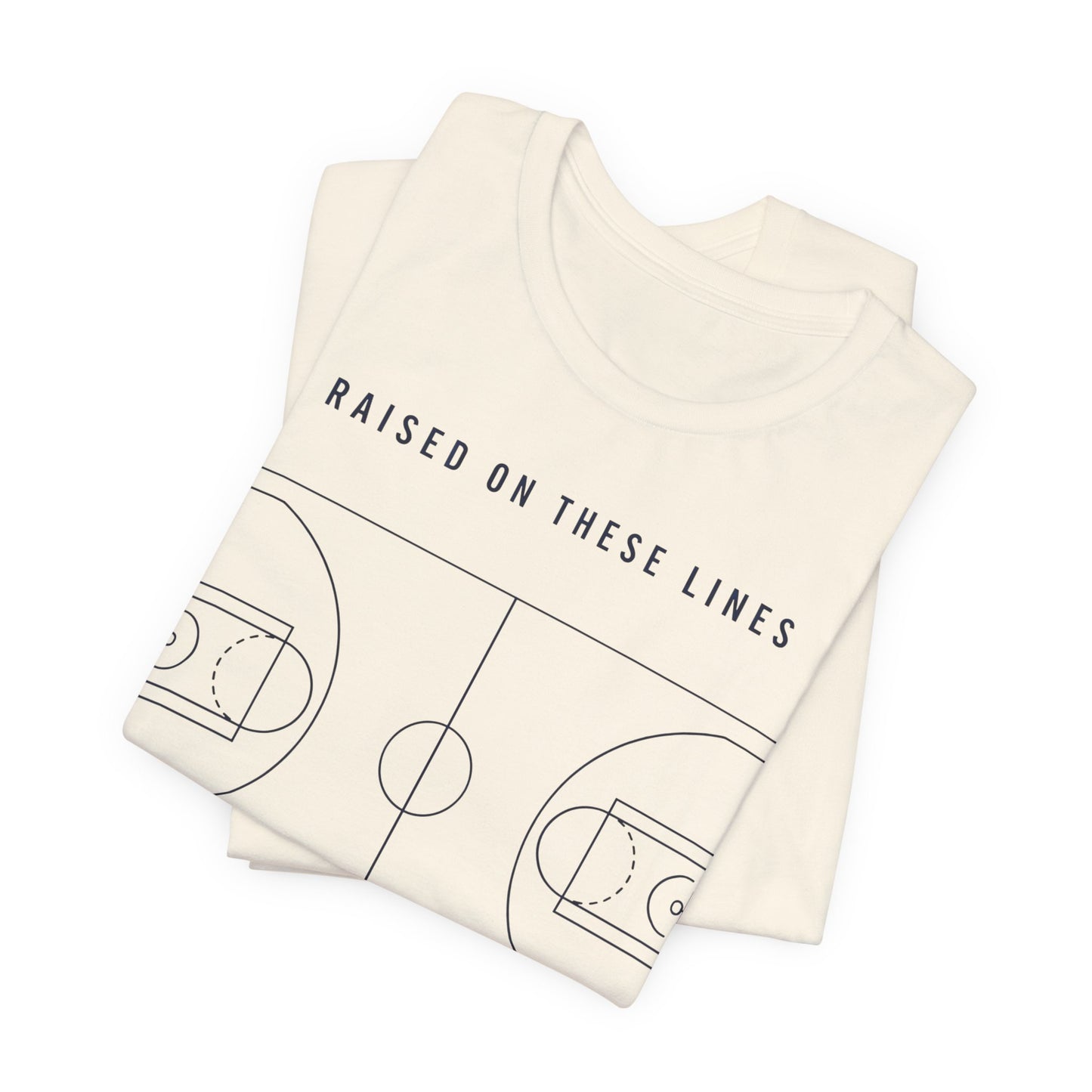 Home Court Basketball T-Shirt | Minimalistisches Basketballplatz-Shirt | Premium Hoops Streetwear