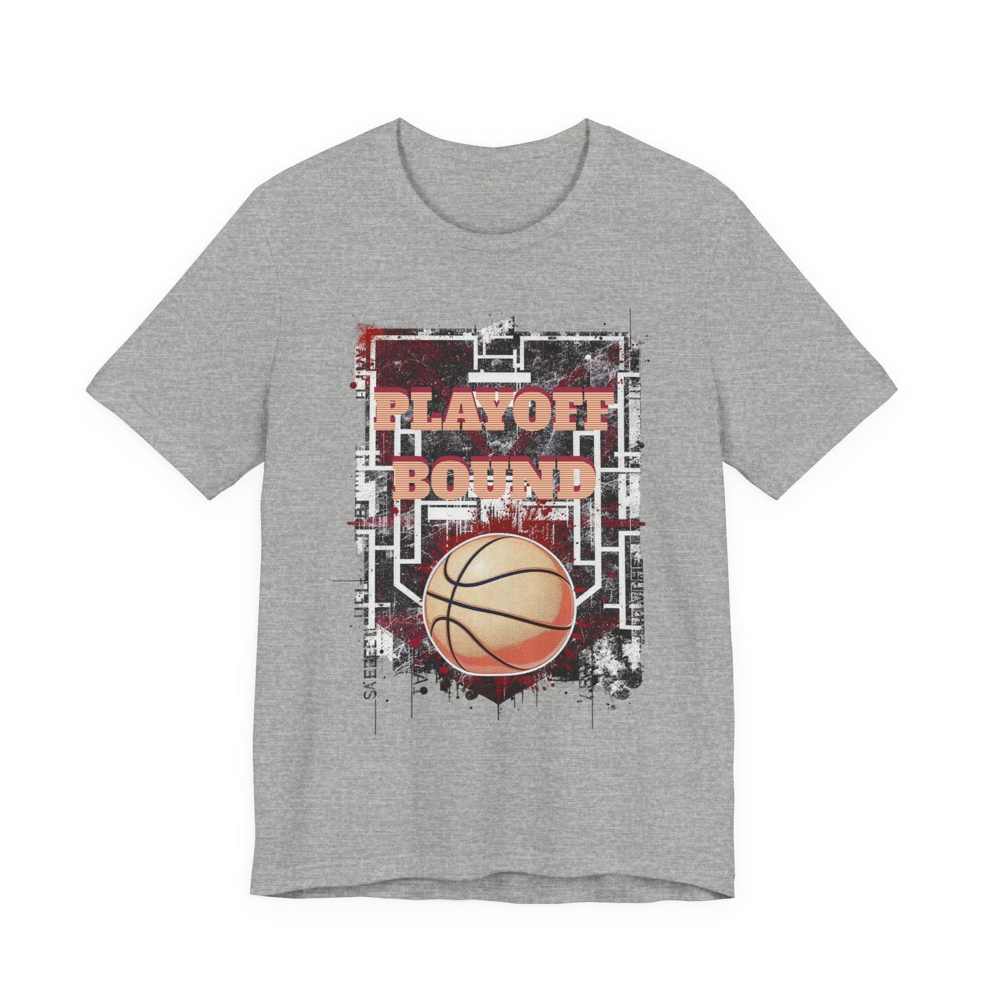 Playoff Bound Basketball T-Shirt | Gameday Court Tee | Perfect Gift for Hoopers