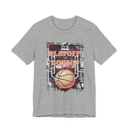 Playoff Bound Basketball T-Shirt | Gameday Court Tee | Perfect Gift for Hoopers