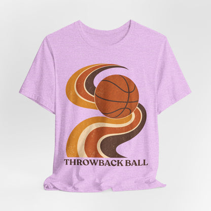 Retro Throwback Ball Basketball T-Shirt | Vintage Vibes Tee | Perfect Gift