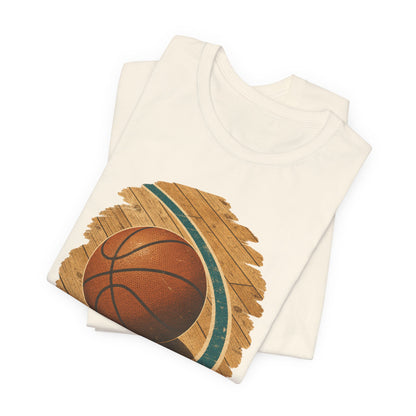 Hardwood Classic Basketball T-Shirt | Retro Court Tee | Vintage Hooper Gift
