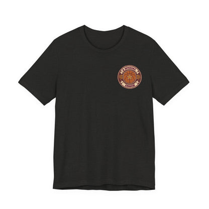 A Special Coach Basketball T-Shirt | Vintage Badge Tee | Perfect Coach Gift