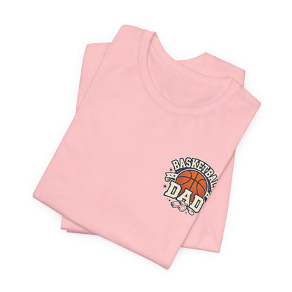 Basketball Dad Vintage T-Shirt | Coach Tee with Ball Graphic | Perfect Dad Gift