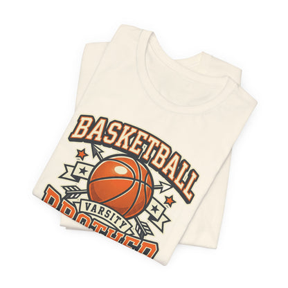 Basketball Varsity Brother Athletic T-Shirt | Family Hooper Tee | Perfect Gift for Players