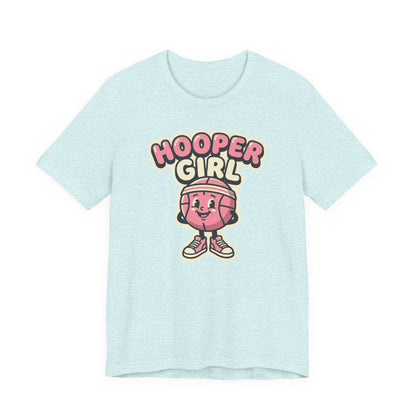 Hooper Girl Basketball T-Shirt | Retro Cartoon Tee | Perfect Gift for Female Players
