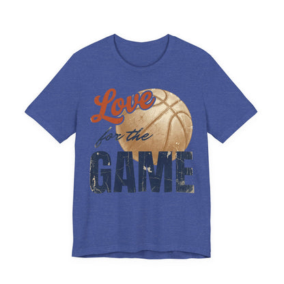 Love for the Game Vintage Basketball T-Shirt | Retro Hoops Graphic Tee | Basketball Lover Gift