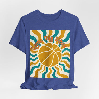 Game Day Vibes Basketball T-Shirt | Retro Hoops Tee | Perfect Gift for Ballers