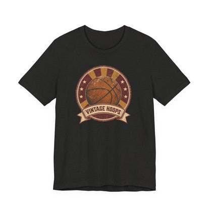 Vintage Hoops Basketball T-Shirt | Retro Distressed Tee | Perfect Gift for Hoopers