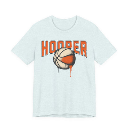 Hooper Basketball T-Shirt | Street Art Ball Tee | Perfect Gift for Players