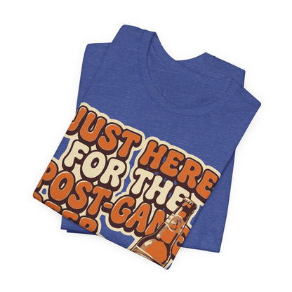 Just Here For Postgame Beer Basketball T-Shirt | Funny Hooper Tee | Perfect Gift