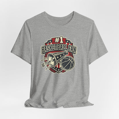 #1 Basketball Fan T-Shirt | Vintage Sports Tee | Perfect Gift for Hoopers
