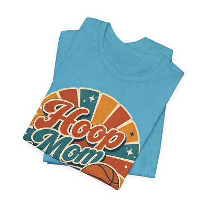 Hoop Mom Raising Legends Basketball T-Shirt | Retro Tee | Perfect Gift for Basketball Moms