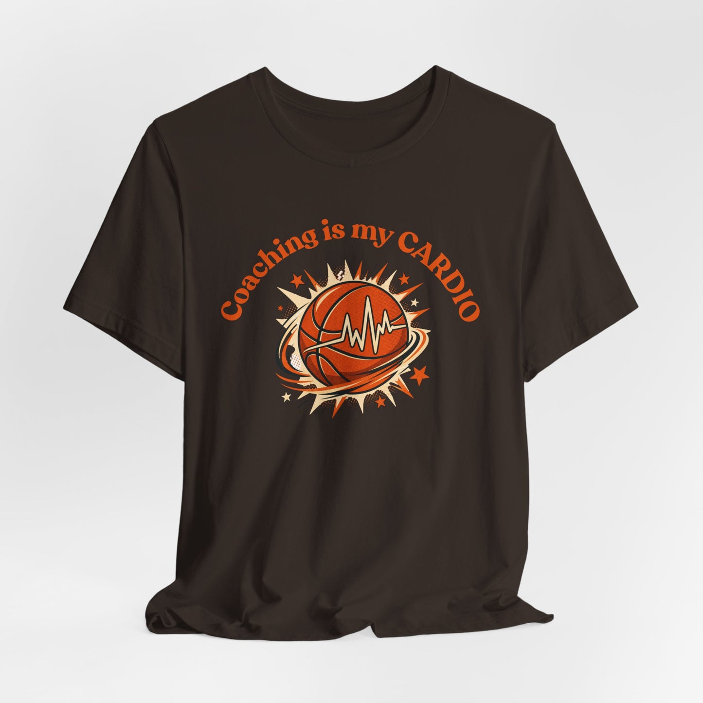 Coaching is My Cardio Basketball T-Shirt | Coach Tee | Perfect Gift
