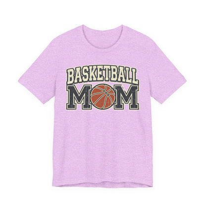 Basketball Mom Vintage Tee | Retro Ball Graphic T-Shirt | Perfect Gift for Hooper Parents