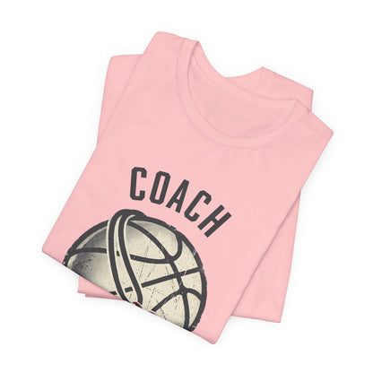Coach Life Basketball T-Shirt | Whistle & Ball Tee | Perfect Gift for Coaches
