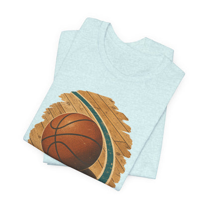 Hardwood Classic Basketball T-Shirt | Retro Court Tee | Vintage Hooper Gift