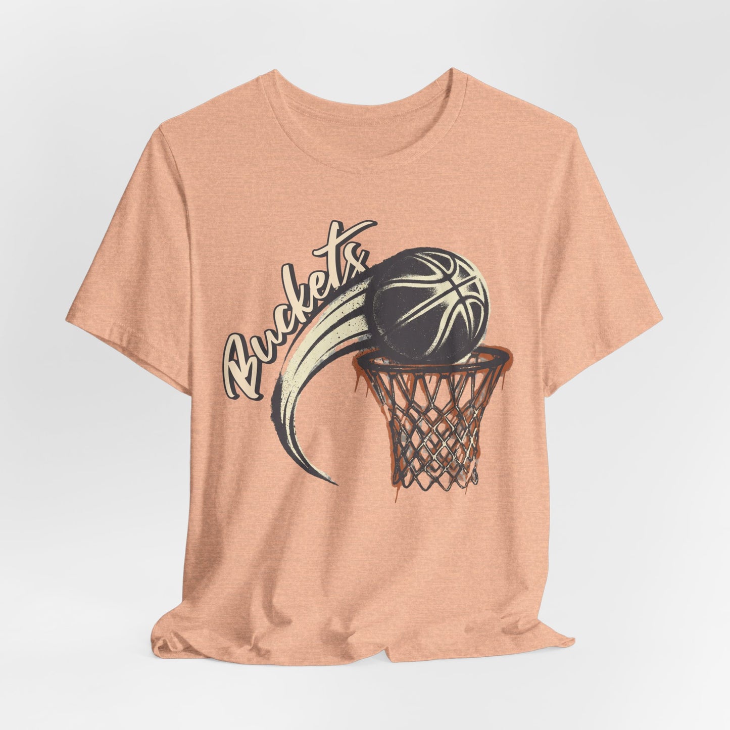 Bucket Motion Basketball T-Shirt | Hooper Graphic Tee | Perfect Gift for Ballers