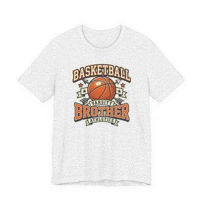 Basketball Varsity Brother Athletic T-Shirt | Family Hooper Tee | Perfect Gift for Players