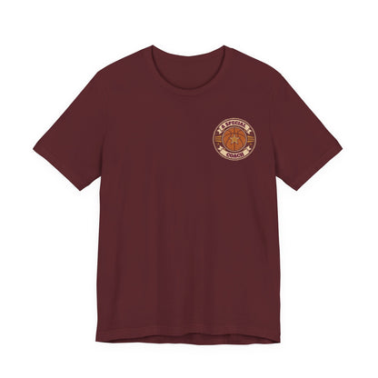 A Special Coach Basketball T-Shirt | Vintage Badge Tee | Perfect Coach Gift
