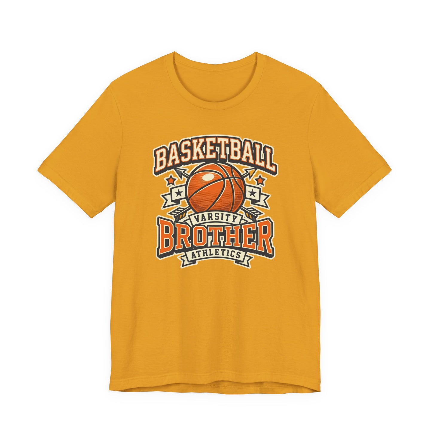 Basketball Varsity Brother Athletic T-Shirt | Familien Hooper Tee | Perfektes Geschenk